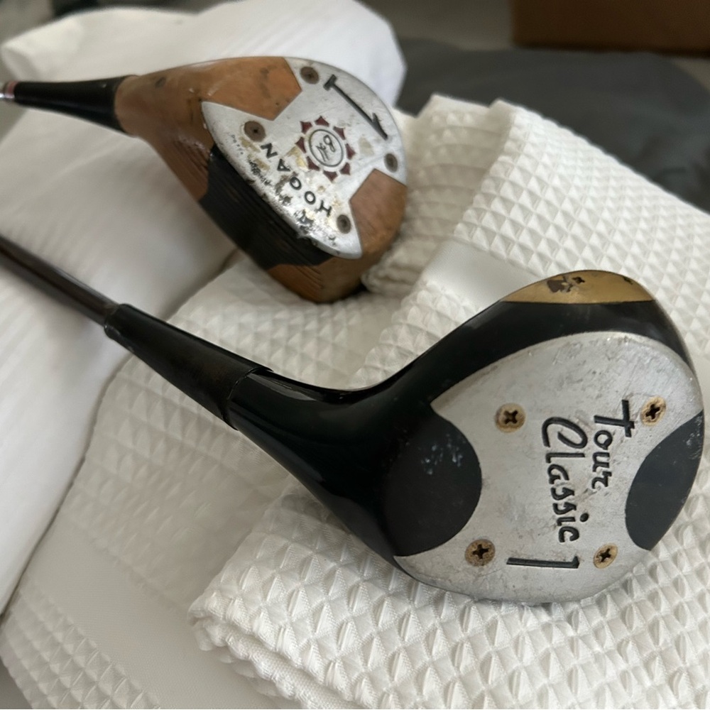 BEN HOGAN & Tour Classic vintage woods 1 collectors golf clubs drivers